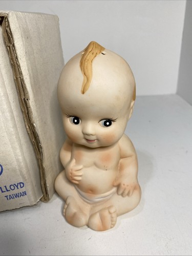 New Vintage 80's Original House of Lloyd ~Ceramic Powder Doll-With Original Box - Picture 2 of 14