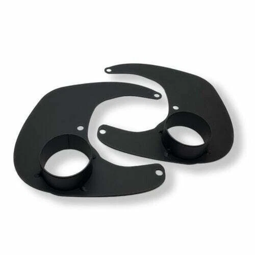 Bremsbelüftungsbleche Ankerbleche 60mm Schlauchanschluss passt für VW Golf 6 VI - Bild 1 von 1