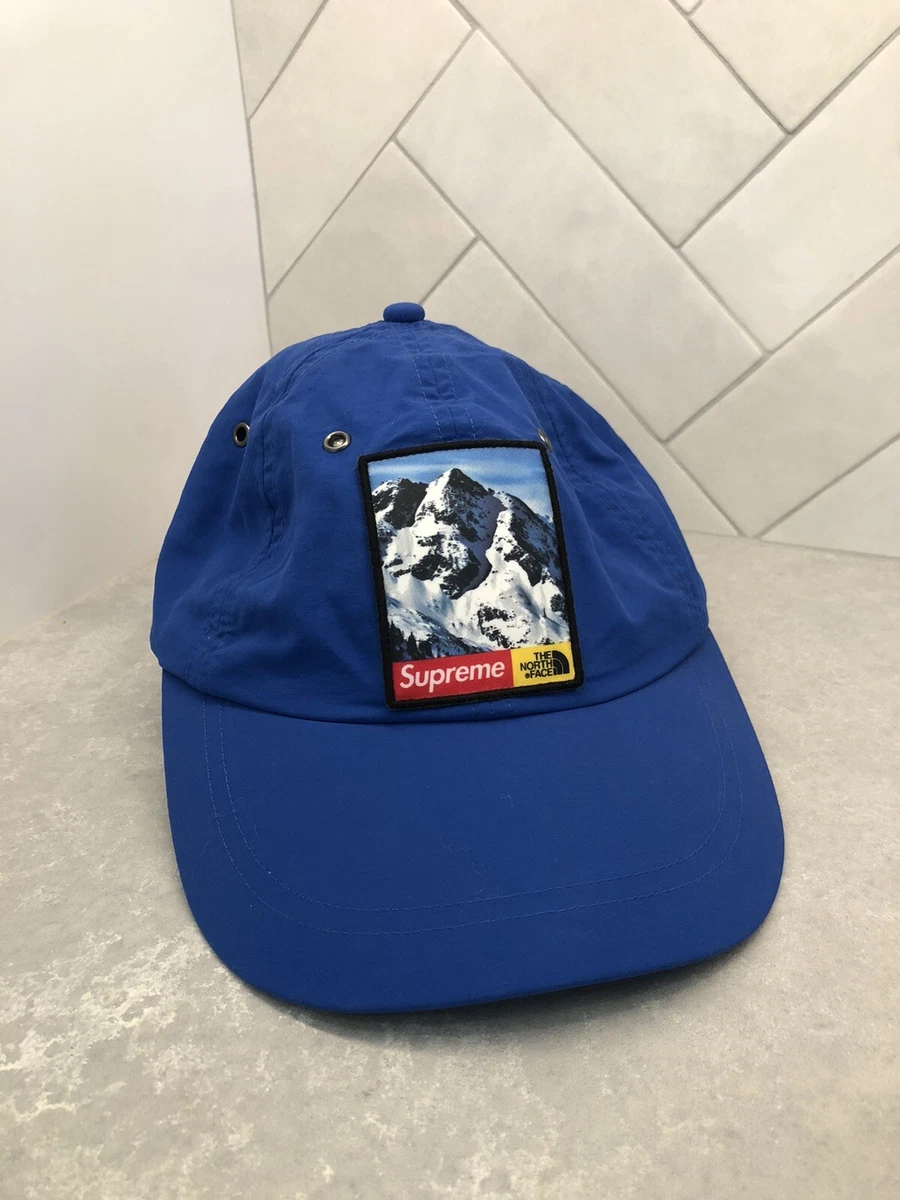 Supreme X The North Face Mountain 6-Panel Cap Blue Adjustable [FW/17]