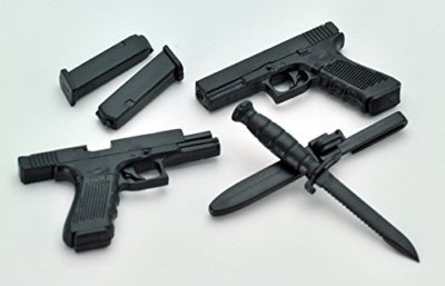 Tomytec 1/12 Little Armory (LA028) Glock 17/18 C Type