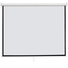 84" X 84" Diagonal Dimension Pull Down Projection HD Movie Theater Screen Matte