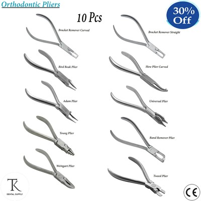 Kieferorthopädie Loop Formung Drahtbiegen KFO Zangen Satz
