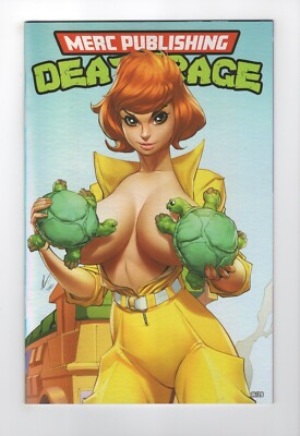 Deathrage (Merc) #5 Ale Garza April O'Neil Cosplay TMNT Foil 16/20 Variant (NM)