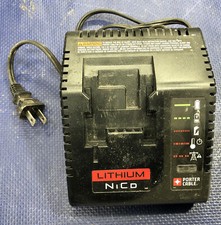 PORTER CABLE PCXMVC 10.8-18V Nicd Lithium Battery Charger volt genuine