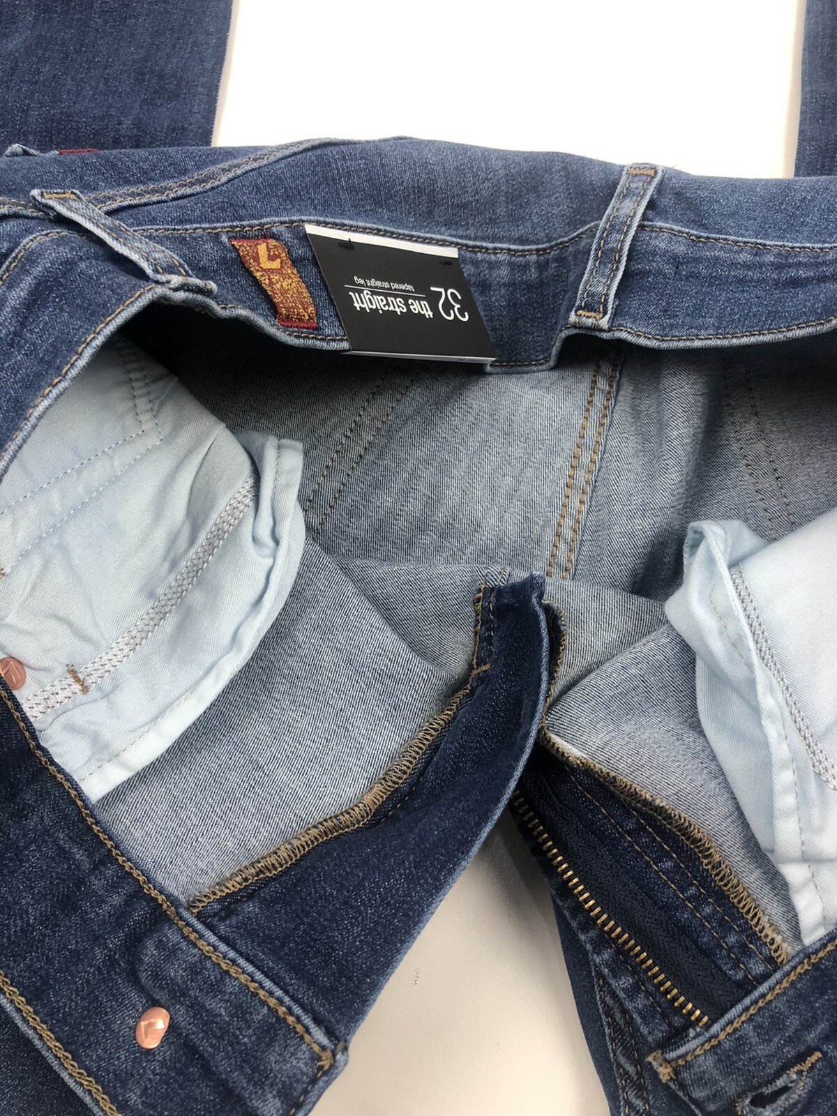 NWT Seven 7 For All Mankind Men’s, 32 X 33, THE STRAIGHT, DISTRESSED, $228, MDR image 8