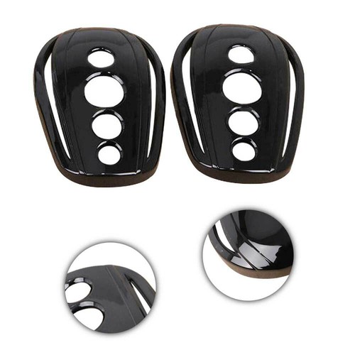 Durable Oval Rear View Mirrors Cover For Harley Dyna Softail Sportster 883 - Bild 6 von 12