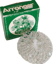 Flower Frog THE ARRANGER 1972 Glass Ball Mesh USA MCM Original Box FIND ONE Rare
