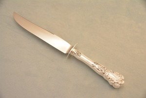 Gorham Buttercup Sterling Silver 9-3/4" HH Carving Knife No Monogram