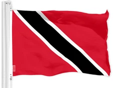 G128 Trinidad and Tobago Flag 3x5 Ft LiteWeave Pro Series Printed 150D Polyester