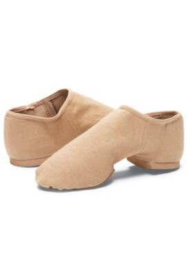 Bloch  #S0473 Tan Phantom Canvas Jazz Shoe