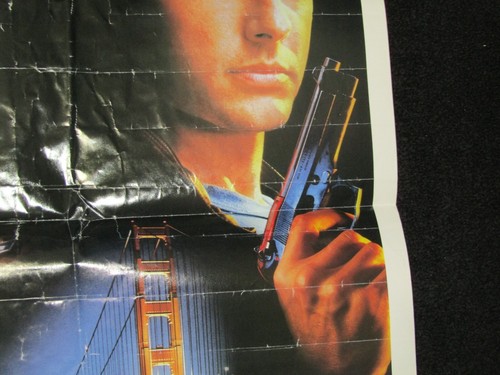 Póster de película vintage 1988 The Presidio original 40"" X 27"" de Sean Connery - Imagen 8 de 13