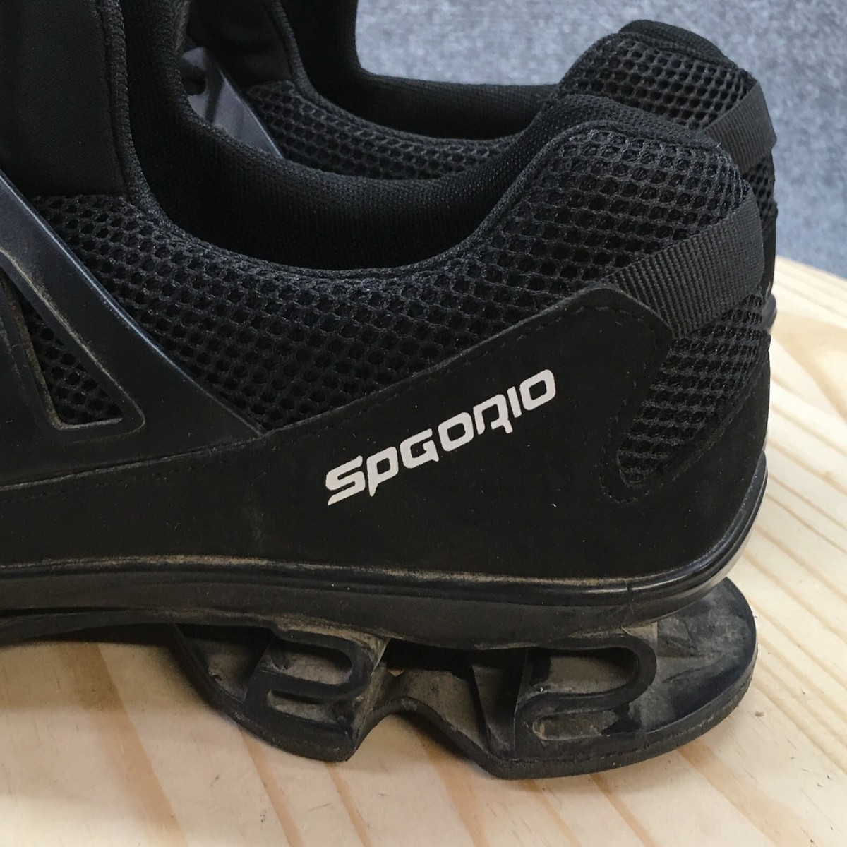 Spgorio Performance Mesh Springblade Running Shoes Men\'s US‎ 9 / EUR 42 Black Spgorio Performance Mens Black & Gray Size 11 | Mercari main image 2