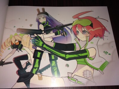 TRIGGER GIRLS ART BOOK TRIGGER-CHAN ART BOOK B5 52P | eBay