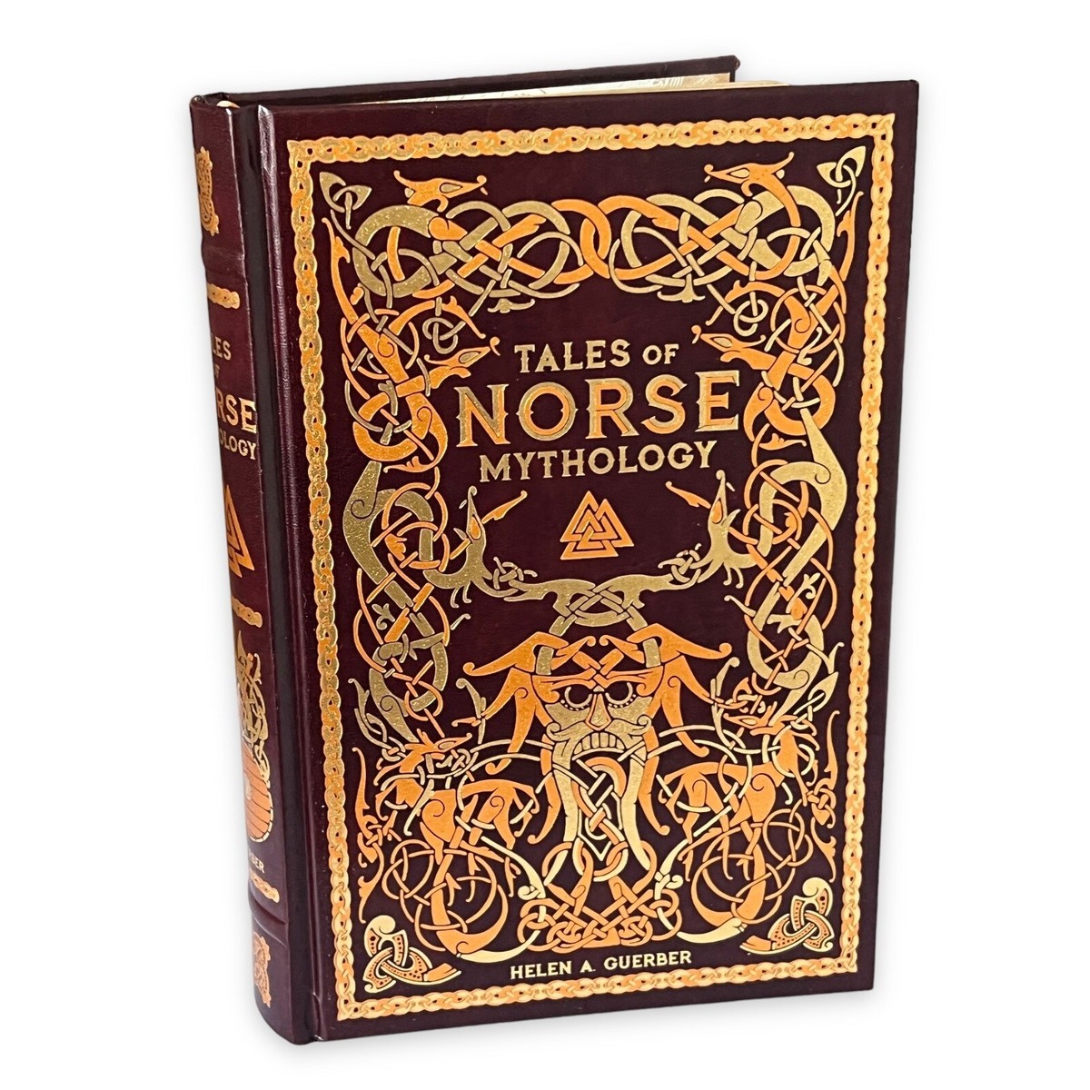 TALES OF NORSE MYTHOLOGY by Helen Guerber Leather Bound Hardcover