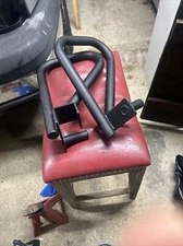 Fitness Reality Set of 2 Dip Bar Attachments for 2" x 2" Tube Power Cage