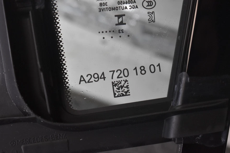 2023-2024 MERCEDES BENZ EQS DELANTERO DERECHO DELANTERO CRISTAL FÁBRICA OEM Foto 3 de 3