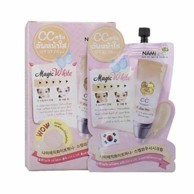 Nami Magic Whiten 1-Step Wow BB Cream SPF 30 PA++ 7 ml 0.24 fl oz Box of 6