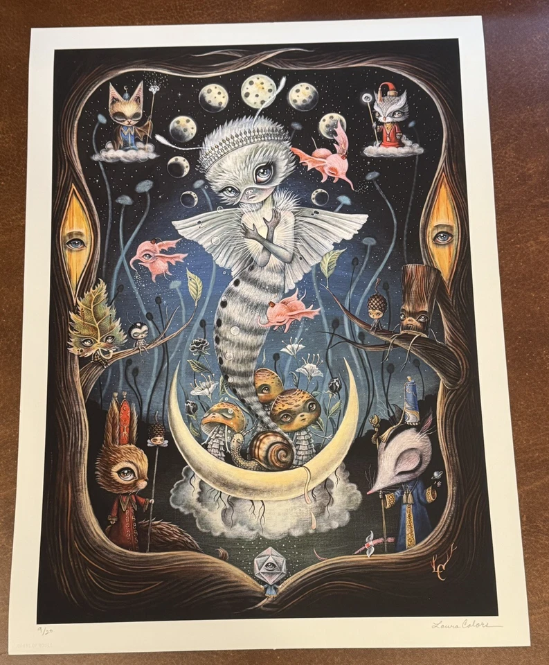 Póster Laura Colores Impresión Artística Orientación Transversal 2020 S/# 20 64 Colores Venus Foto 2 de 4