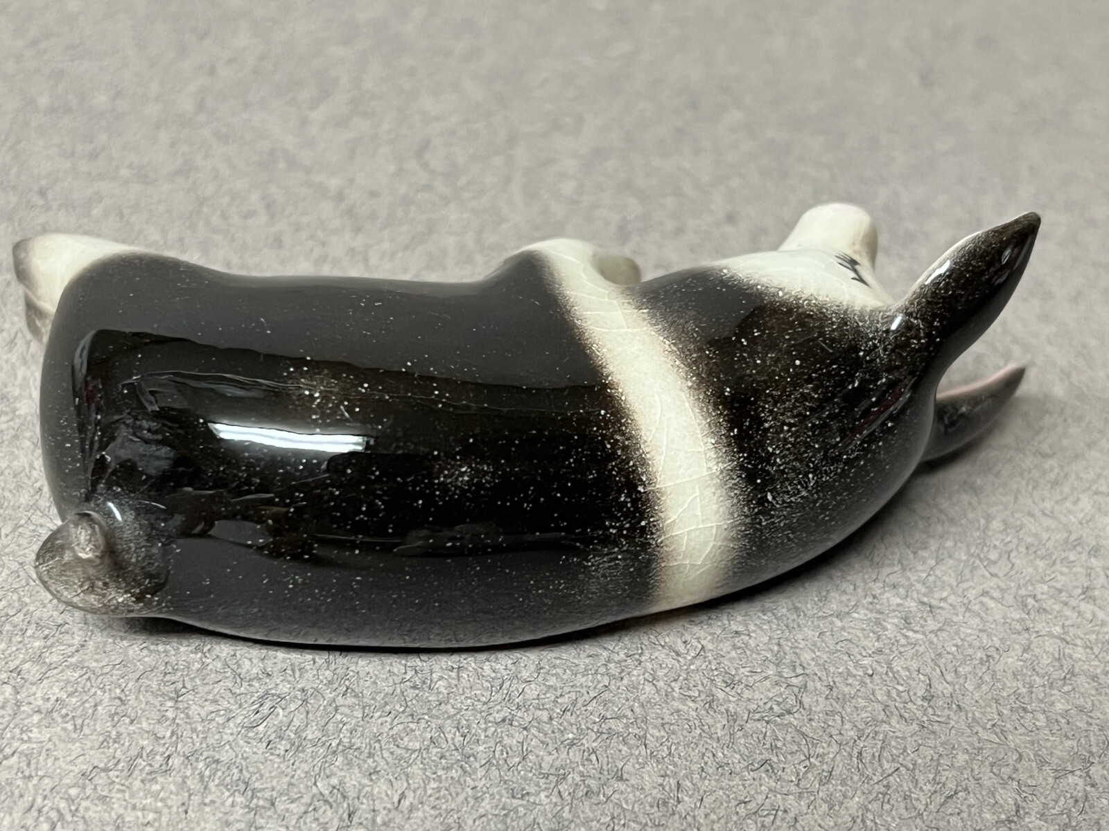 12-Vintage MINIATURE Porcelain/Ceramic Animals-Cow,Pigs,Dogs,Rabbit,Hen,Duck,Etc