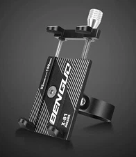 Mountain Bike Cell Phone Mount Holder Bicycle GPS Bracket Handlebar Clip