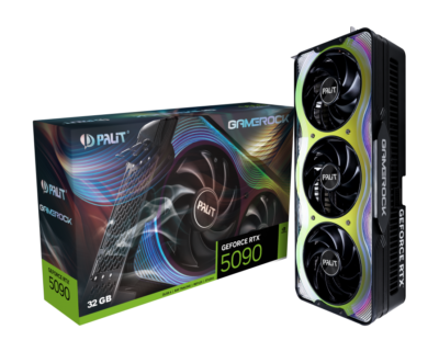 Palit GeForce RTX 5090 GameRock 32GB GDDR7 PCI-E 5.0 Graphics card