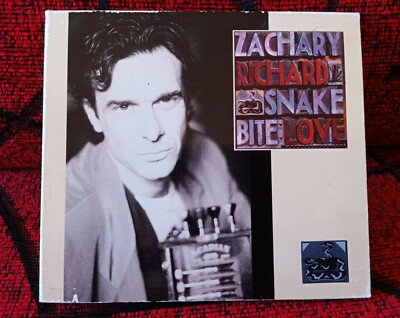 ZACHARY RICHARD ** Snake Bite Love ** 1992 UK PROMO CD Single