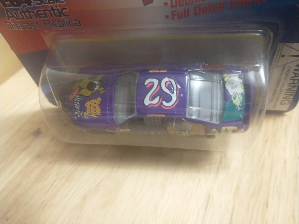 Revell 1/64 NASCAR diecast #29 Scooby Cartoon Network Robert Presley 1997 NIP - Image 3 of 4