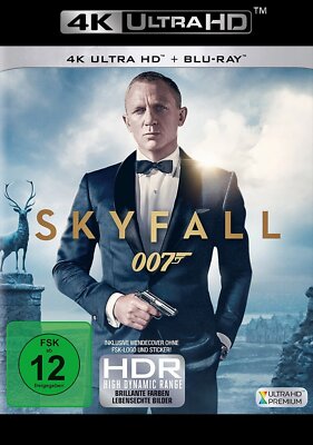 James Bond 007 - Skyfall - 4K Ultra HD - (Daniel Craig) # UHD+BLU-RAY-NEU