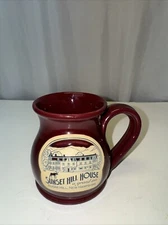 Deneen Pottery Mug Sunset Hill House Sugar Hill New Hampshire. RARE! No Stamp!!