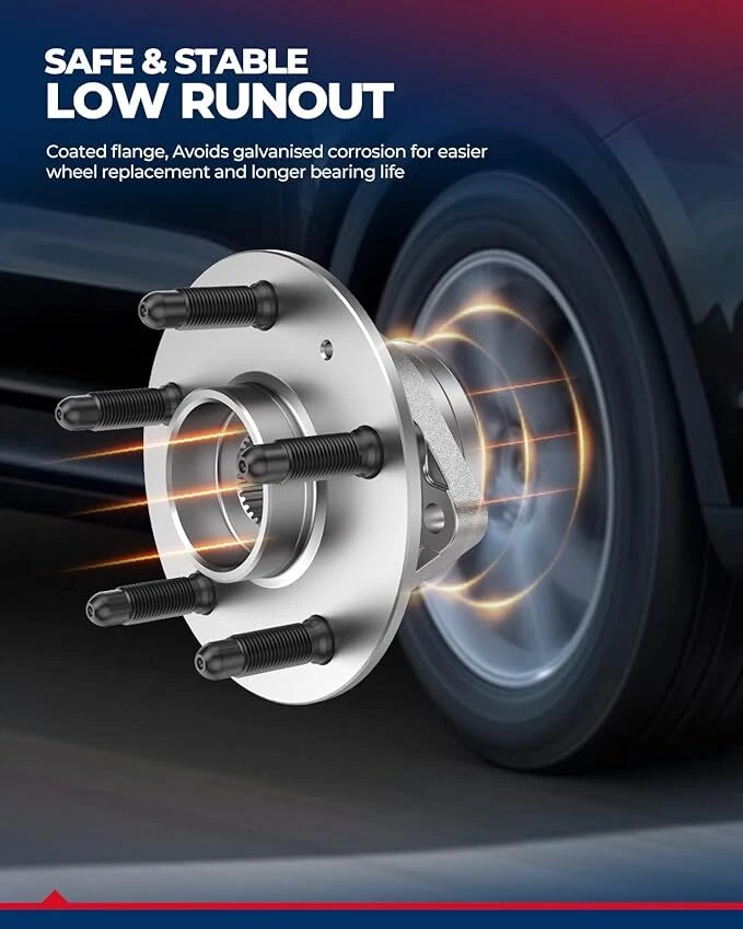 2X Rear Wheel Bearing Hub For 2012-2017 Toyota Camry 2013-2018 Toyota Avalon - Image 4 of 4