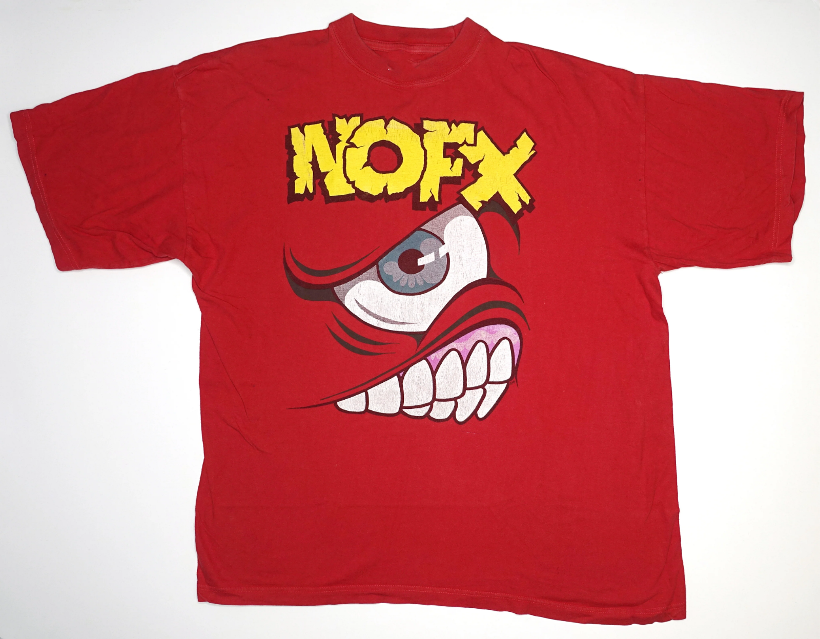 NOFX Band Mem Red Cotton Full Size Fan Shirt Gift TT1247