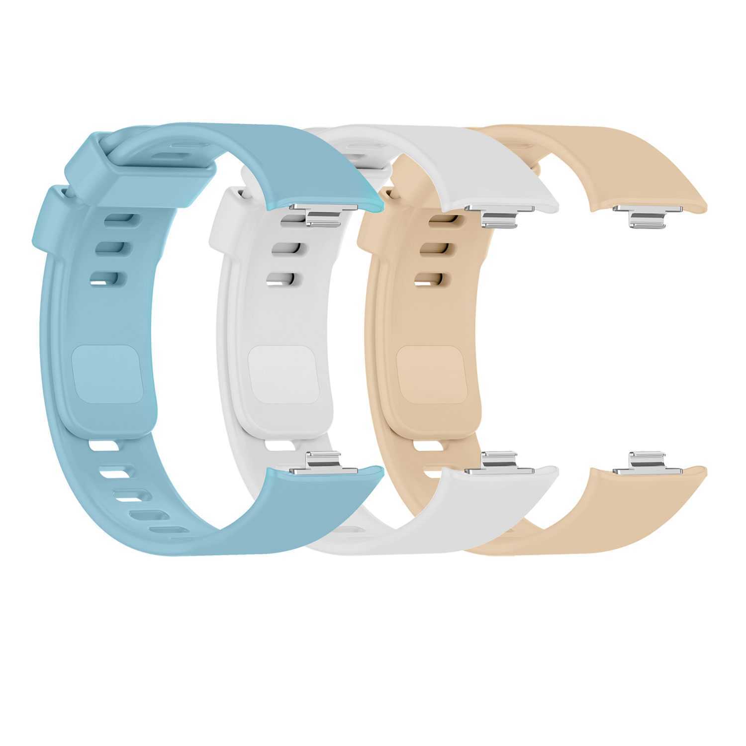 Bracciale per Xiaomi Smart Band 8 Pro, Redmi Watch 4, Bianco,Beige,Azzurro
