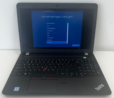 Lenovo ThinkPad E560 Laptop Intel Core i7-6500U 8GB RAM
