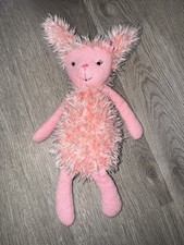 RARE JELLYCAT PINK FLUFFY BUNNY WUNNY SOFT TOY PLUSH 30CM 