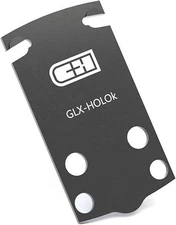 C+H Precision Optics Adapter Plate for Glock 43/48 MOS and Holosun Black
