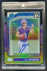 2024 Donruss Optic J.J. McCarthy Rated Rookie RPS Auto Choice Black Gold #40/60