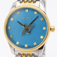 GUCCI G-Timeless YA1265029 Blue Dial Quartz Women's Watch 29mm