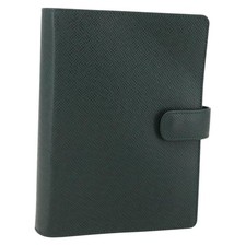 LOUIS VUITTON Taiga Agenda MM Day Planner Cover Epicea R20403 LV Auth bs31338