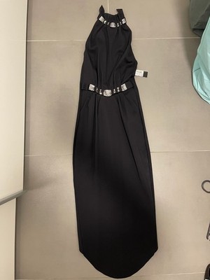 Andres Sarda Bardi Kleid Swarovski Schwarz Gr. S / 36
