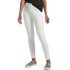HUE Women's Ultra Soft High Waist Curvy Denim Leggings, White, S, U20652Y
