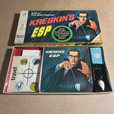 Kreskin's ESP Board Game - Milton Bradley - 1966 -