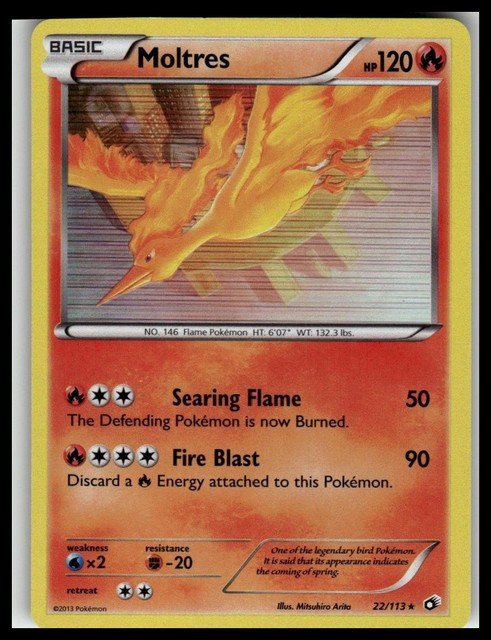 Moltres #22 (Legendary Treasures (2013))