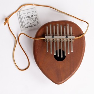 Kalimba Thumb Piano Goshen Art School Hand Crafted 8 Key RARE Shape