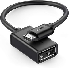 UGREEN Micro USB 2.0 OTG Cable On The Go Adapter Male to Black