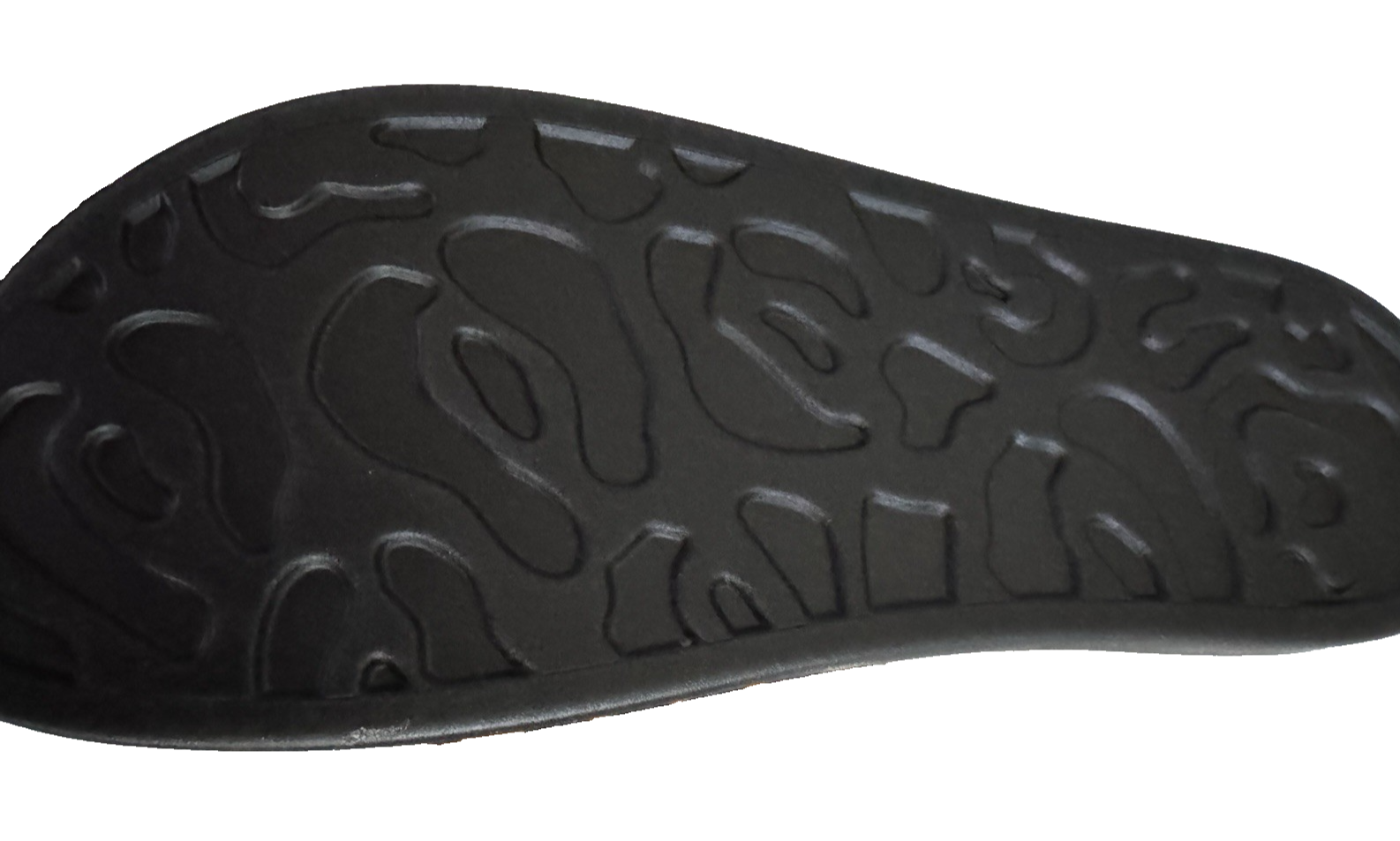 SAOLA Aerosol Leila leopardato slide slipper suola rigida nuovo senza etichette scatola tomaia in pelle tg7