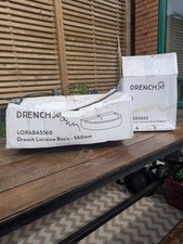 Drench Lorraine Basin And Semi Pedestal 550mm