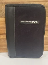 Genuine Black Nintendo Ds Zip Carrying Case Only - It Can Hold A Console & Games