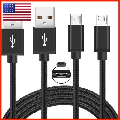 FWCLO PS4 Controller Charger Cable 2Pack 6.6FT for PS4/PS4 Slim/Pro,Dualshock