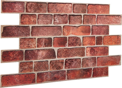 3D Faux Brick Wall Panels 37.8   X 18.9   - 10 Sheets, Covers 4.6 Sqm / 49.6 Sq