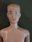 Vintage 1960s Ken Doll #750 Molded Blonde Hair Japan Foot